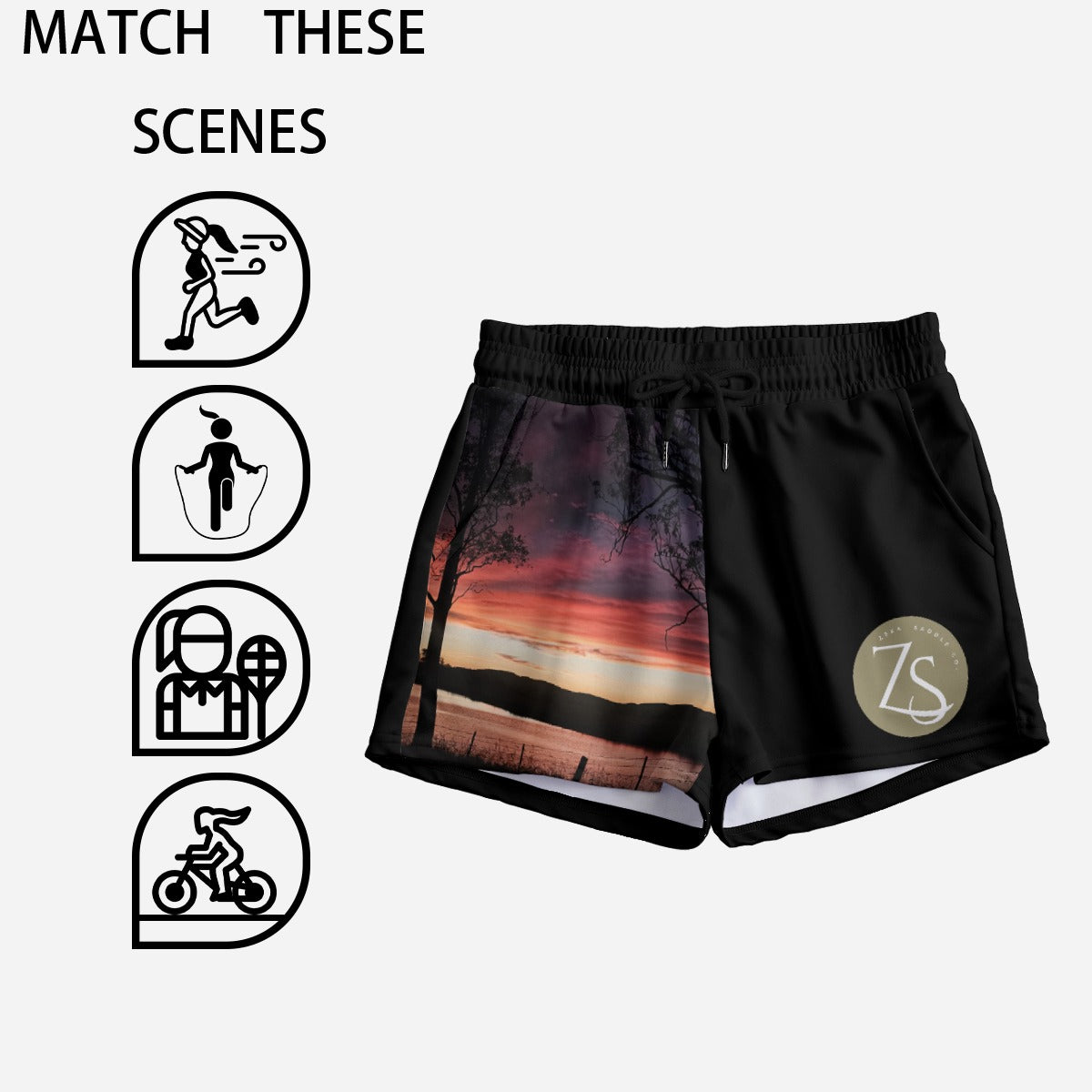 Eve's Horizon, Women's footy shorts