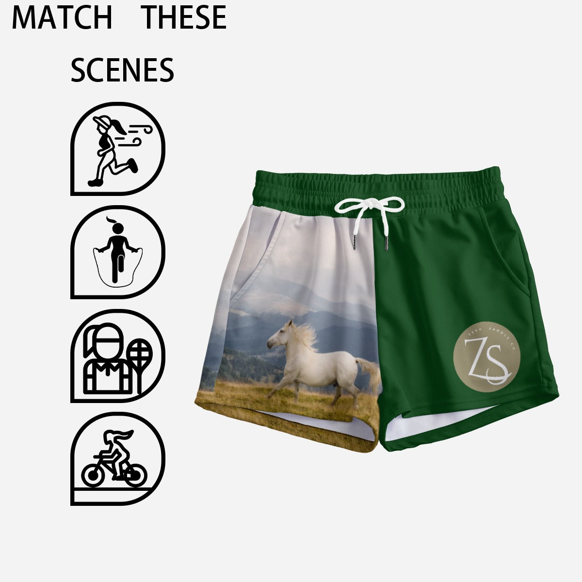 Wild Mare Women's Footy Shorts
