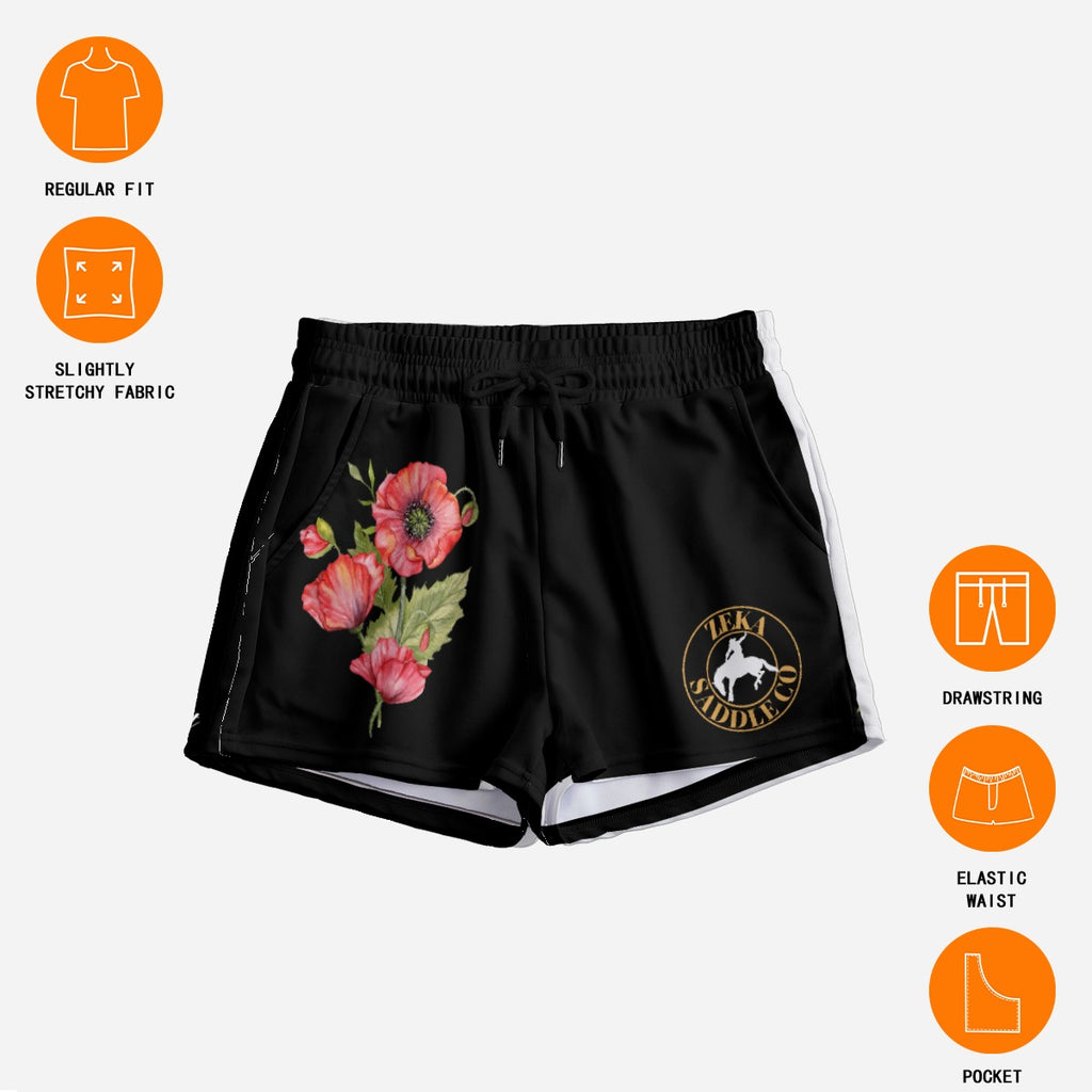 Lest we forget, Women's Zeka Footy Shorts